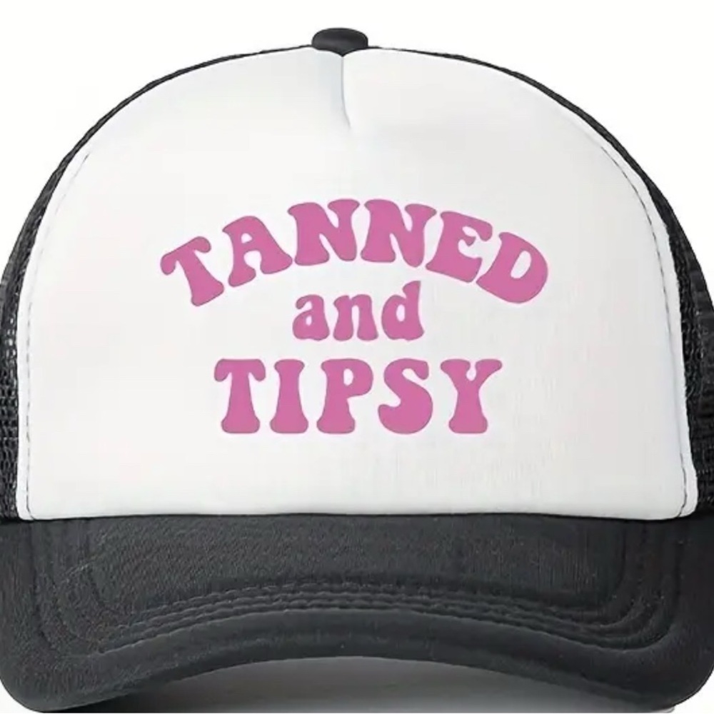 tanned and tipsy summer ball cap Trucker Hat